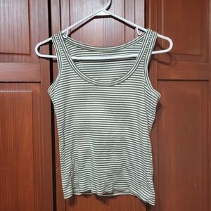Loft Outlet Multicolored Striped Tank Top Summer Spring Lightelweight Medium